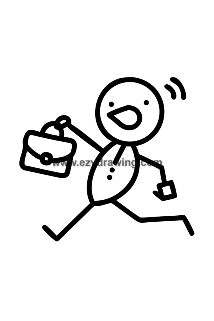 cartoon-character-running-late