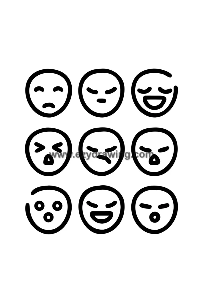 expressive-cartoon-face-sheet