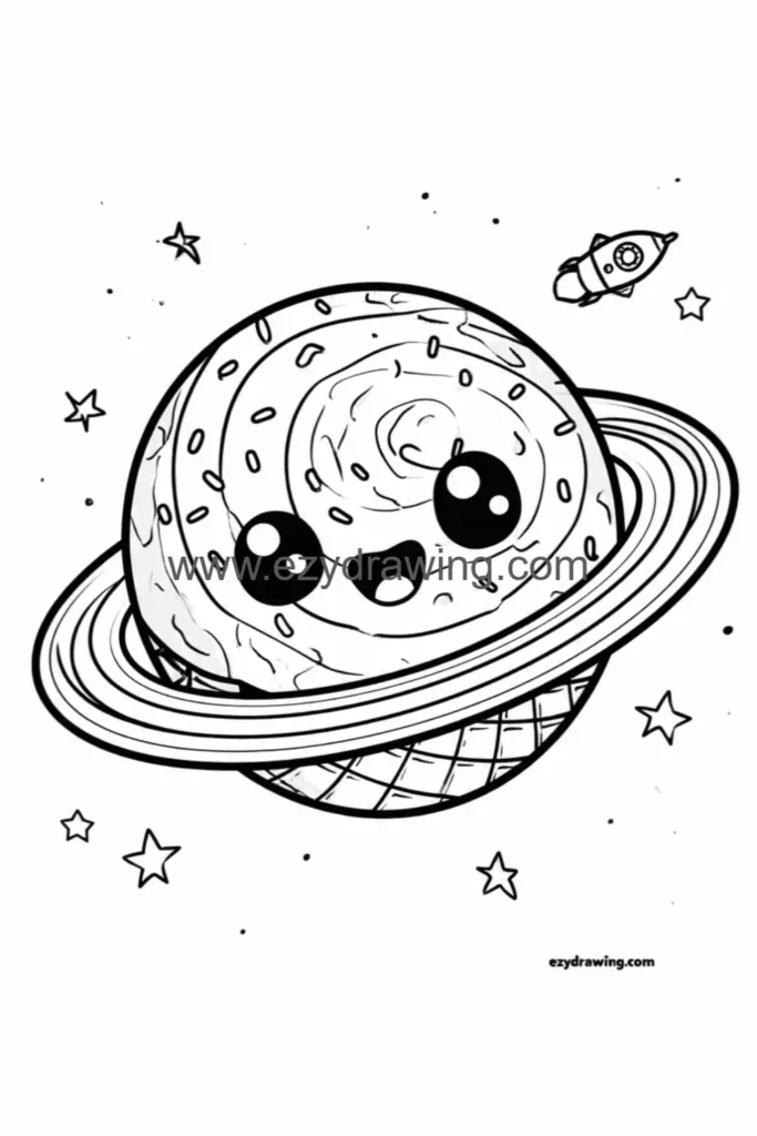 Ice Cream Planet in Space 1