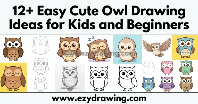 Owl Drawing Ideas