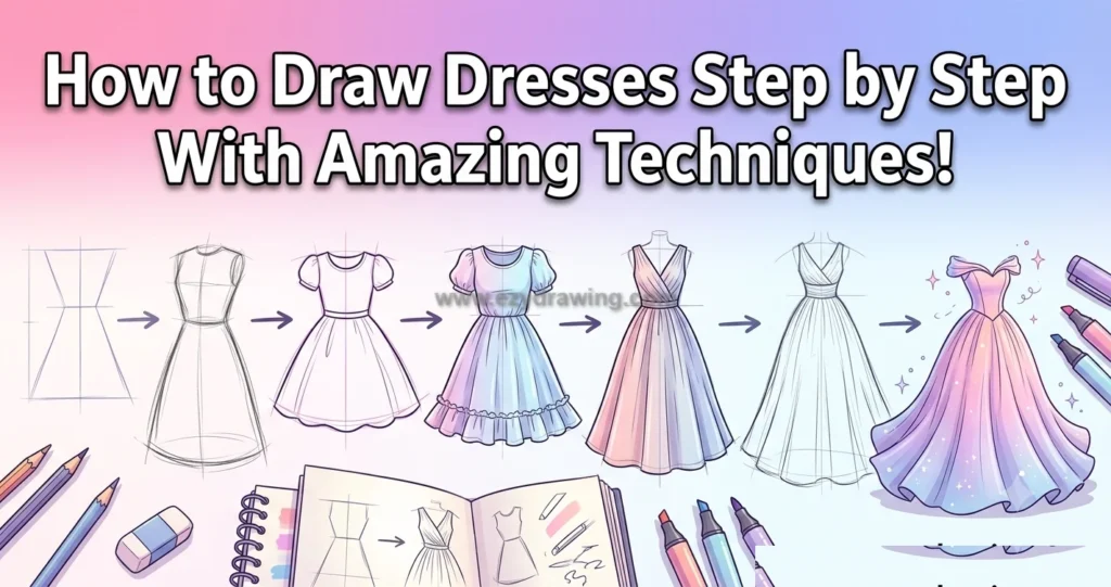 How to Draw Dress